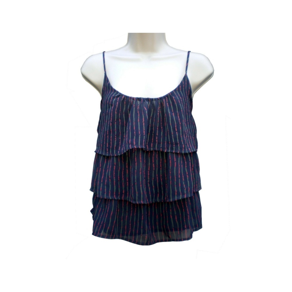 Forever21 - Three Tier, Striped Print Camisole -S-